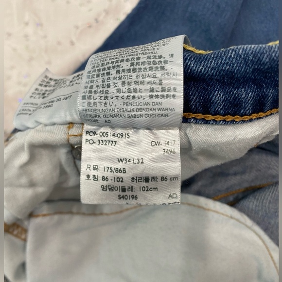 Levi’s 514 - 34X32 Straight Leg Medium Wash - Picture 11 of 11